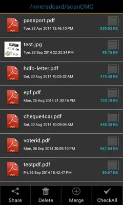 CMC Image Scanner android App screenshot 2